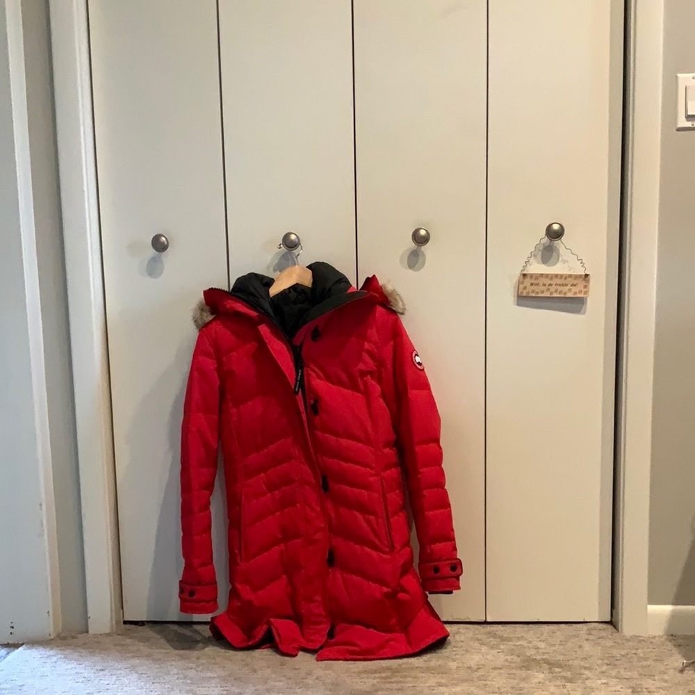 Canada Goose Loretta Hooded Down Parka  Coyote Fur